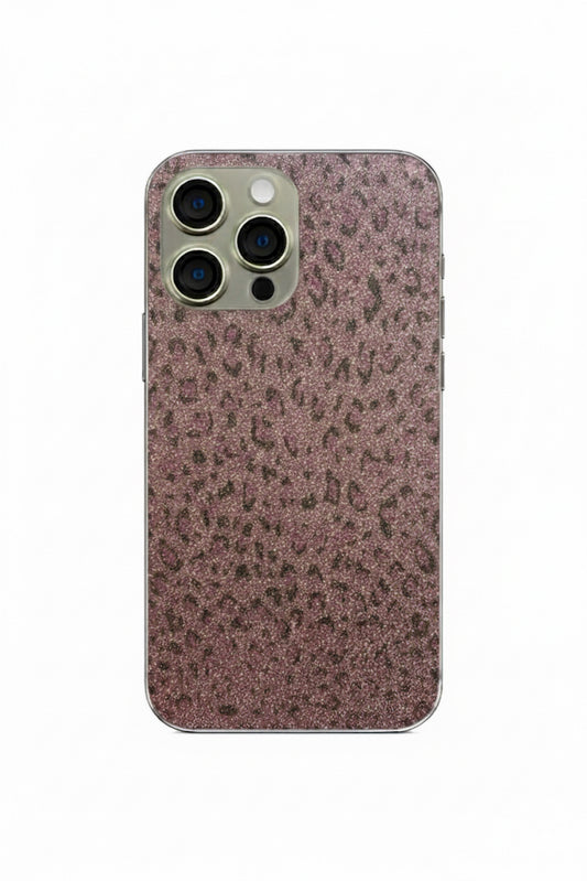 SKIN PAILLETTES LÉOPARD ROSE